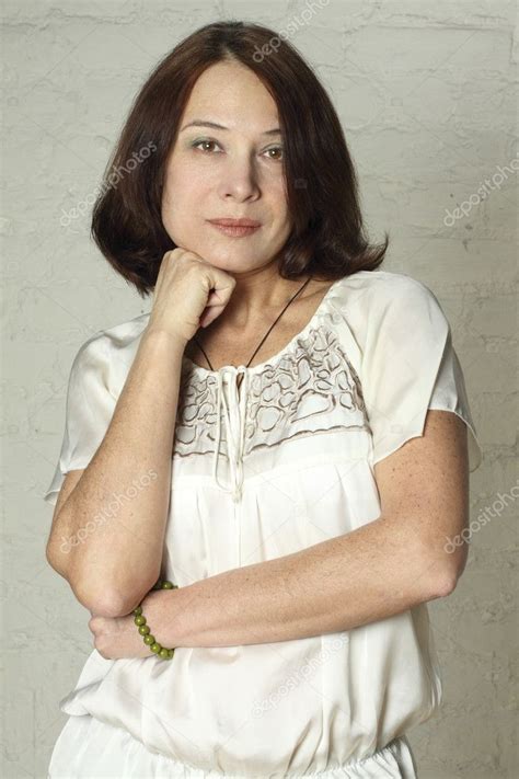 Beautiful Mature Woman Stock Photo By Millafedotova