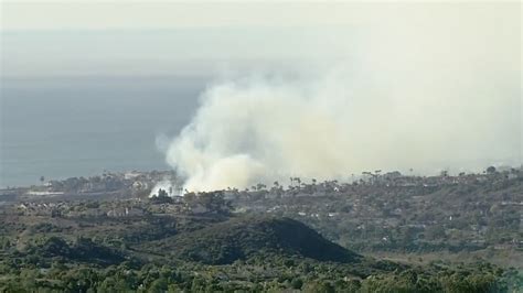 Fire Ignites Near Carlsbad Homes Prompting Evacuations