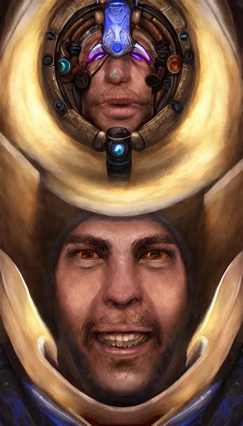 Portrait Of A Digital Shaman From Starcraft Stable Diffusion Openart