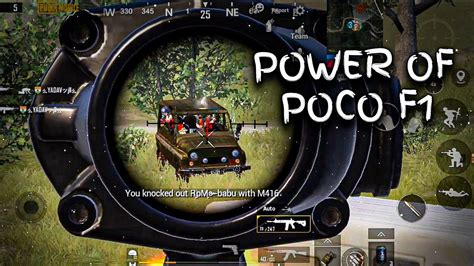 Poco F1 Can Beat IPhone Pubg Mobile Montage GameArena 4 Finger Claw