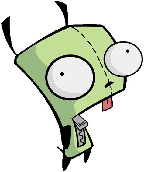 How To Draw Gir From Invader Zim