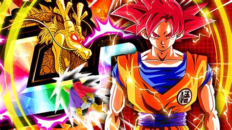 Stones Deep On The Lr Super Saiyan God Goku Banner Dbz Dokkan