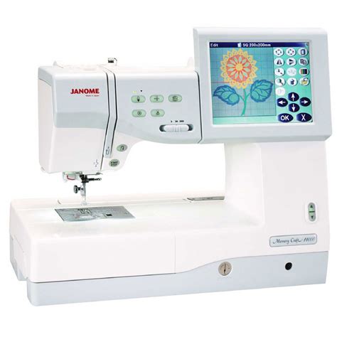 Janome Memory Craft 11000 Embroidery Machine Sewing Market