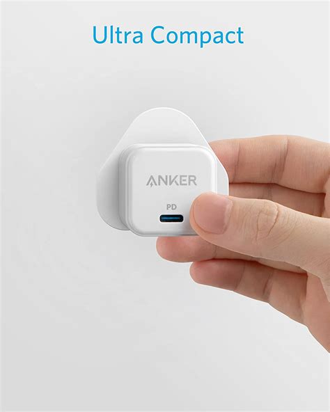 Anker PowerPort III Cube 20W Wall Charger With PowerIQ 3 0 UK PLUG