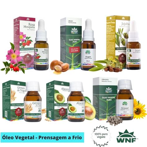 Oleo Vegetal Wnf Puro E Natural Prensagem A Frio Shopee Brasil