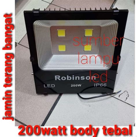 Promo Lampu Sorot Tembak Led Smd Hokistar Watt W Flood Light