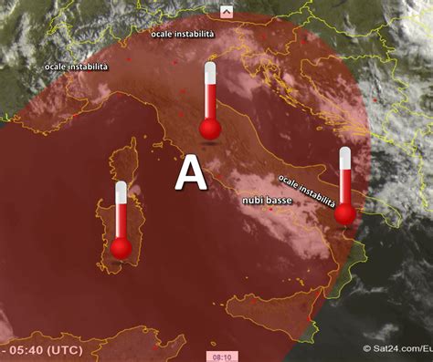 Meteo Irrompe L Alta Pressione Africana Oggi Arrivano I Primi 30C