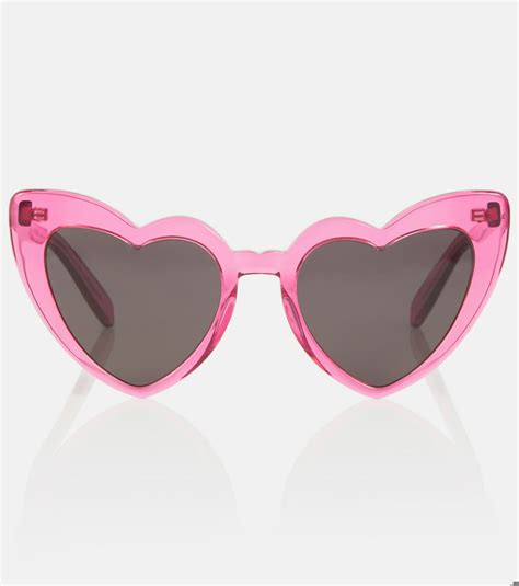 Saint Laurent SL 181 Loulou Heart Shaped Sunglasses Saint Laurent