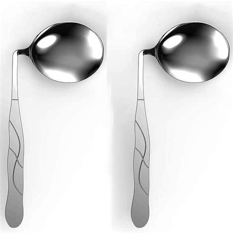 Amazon Sz Curved Spoons For Adults Adaptive Curved Utensils Curved