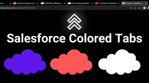 How To Get Salesforce Colored Tabs Favicon YouTube