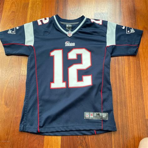 Kids Tom Brady Jersey like new #nfl #patriots #tombrady - Depop