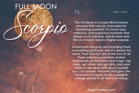 With The Energetic Push And Pull Of The Full Moon In Scorpio Take A