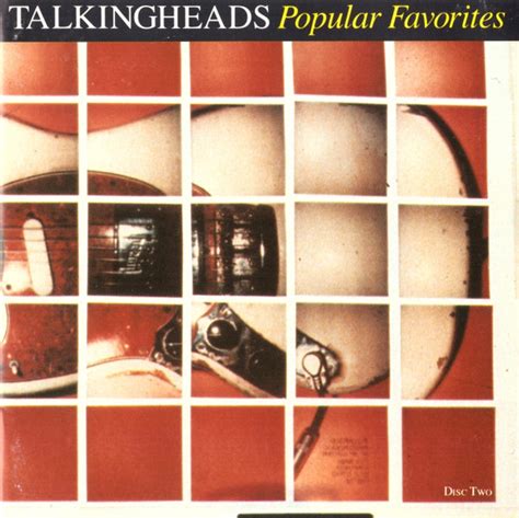 Talking Heads Popular Favorites 1984 1992 Sand In The Vaseline 1992 Cd Discogs