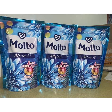 Jual Molto All In One Pelembut Dan Pewangi Pakaian Blue 720 Ml