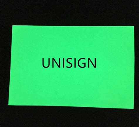 Glow In The Dark Safety Signs Material Adhesive Glow In The Dark Tape And Pvc Strong Adhesive