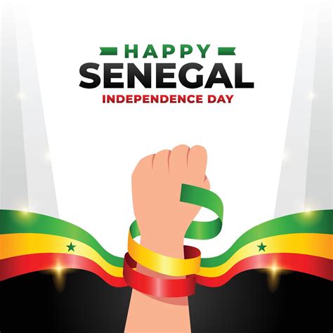 Senegal Independence day design illustration collection 41644382 Vector