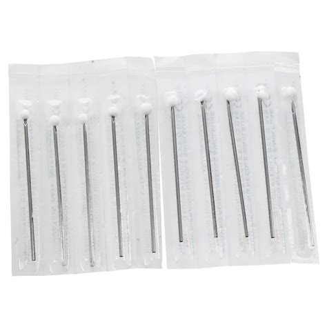 Professional 10 X Body 16 Gauge Sterilized Body Piercing Needles In