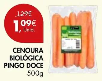 Promo O Cenoura Biol Gica Pingo Doce G Em Pingo Doce