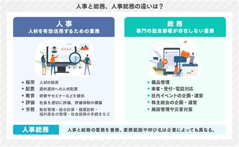 人事と総務の仕事はどう違う？業務内容や必要スキルを解説！｜itトレンド