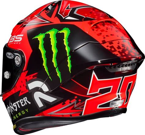 HJC RPHA 1 Fabio Quartararo Replica Red Black Full Face Helmet 2XL