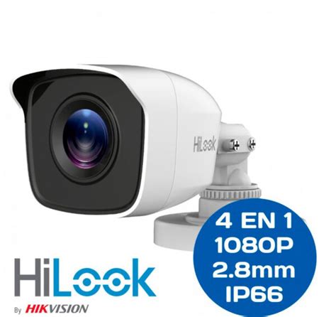 Camara Bullet Metalica HiLook By Hikvision 1080p 4 En 1 Lente 2 8mm Mod