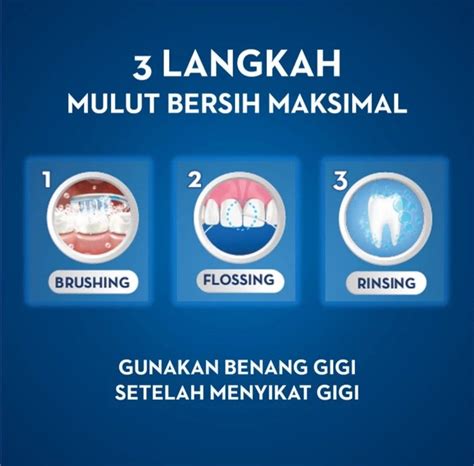 Oral B Essential Dental Floss Benang Gigi Kesehatan Mulut Bersih 50 M