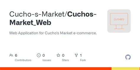 GitHub - Cucho-s-Market/Cuchos-Market_Web: Web Application for Cucho's ...