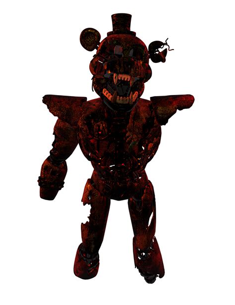 C4dcommission Burnt Glamrock Freddy By Blackroseswagz On Deviantart