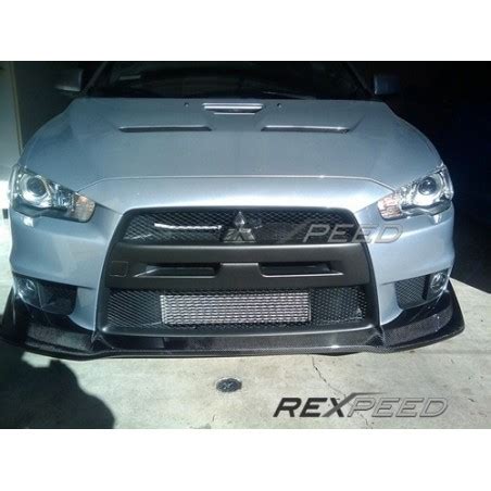 Lame Avant Carbone V Style Rexpeed Mitsubishi Lancer Evolution X