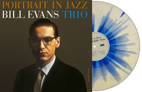 Bill Evans Portrait In Jazz White Blue Splatter Vinyl Second Records