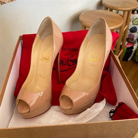 Christian Louboutin Shoes Christian Louboutin Lady Peep Toe Poshmark