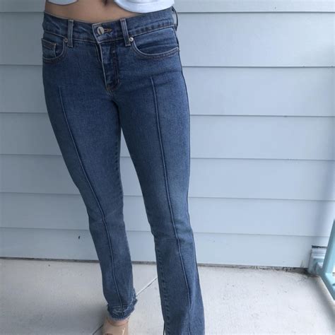 Low Rise Vintage Bebe Bootcut Jeans With A Unique Depop