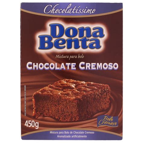 Mistura Para Bolo De Chocolate Cremoso Dona Benta 450g Coopsp