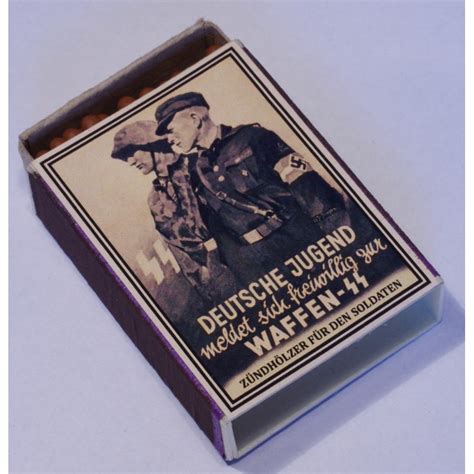 Vintage Full German Propaganda Matchbox For Sale