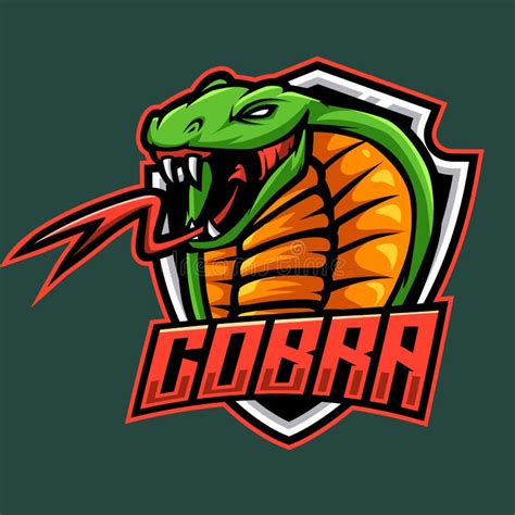 Cobra Mascot Logo E Sport Illustration Stock Vector Illustration Of