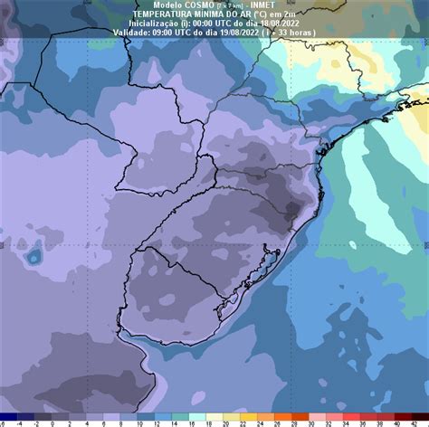 Frente Fria Derruba Temperaturas Até O Fim Da Semana — Ministério Da