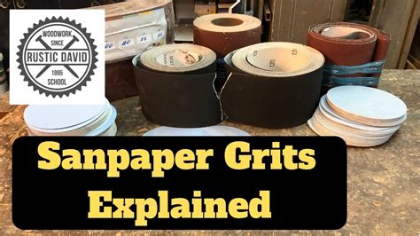 Different Sandpaper Grits And How To Use Them Youtube