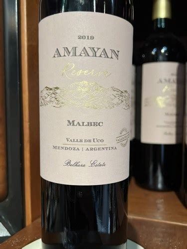 Belhara Amayan Reserva Malbec Vivino Canada