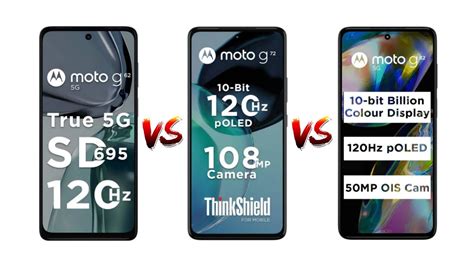 Moto G62 Vs Moto G72 Vs Moto G82 Best Motorola Smartphone Under 20000