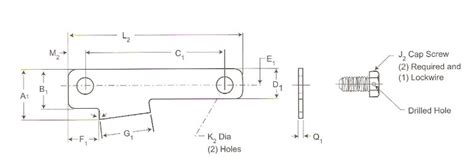 Inch Lock Plates Inch P Series Lock Plate P48 P96 P500 P950