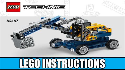 LEGO Instructions Technic 42147 Dump Truck Alternative Build