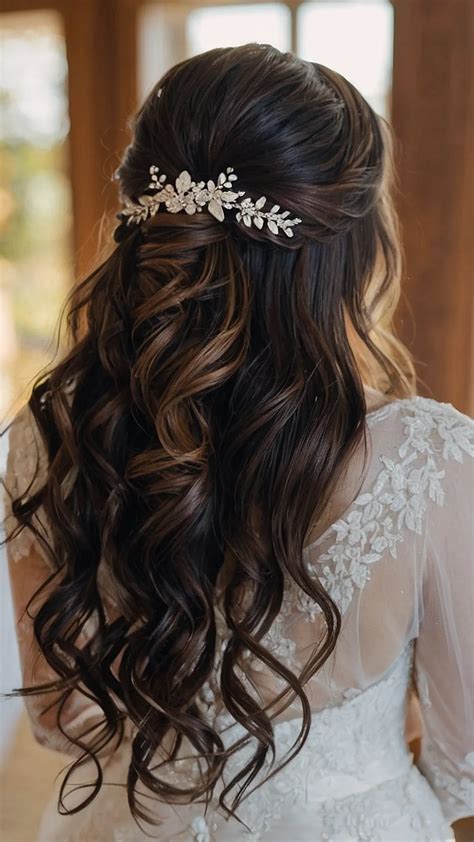 Stunning Wedding Hairstyles Half Up Half Down Ideas For Brides