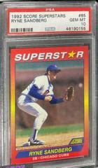 Ryne Sandberg Prices Score Superstars Baseball Cards