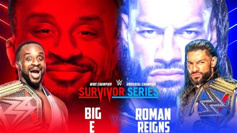 Wwe Survivor Series 2021 Match Card Predictions Youtube