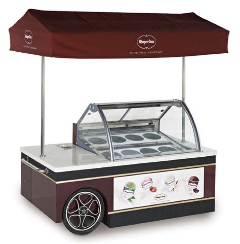 Gelato Bike Ice Cream Street Mobile Push Showcase Freezers Vending Cart