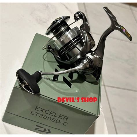 Daiwa 23年 Exceler Lt 3000d C 輕量化 紡車式捲線器 蝦皮購物