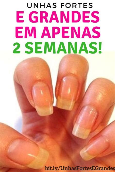 Acelerar O Crescimento Das Unhas Em Unhas Fortes Unhas Grandes