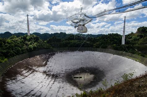 Farewell, Arecibo Observatory Radio Telescope - MiscDotGeek