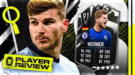 SHOWDOWN WERNER PLAYER REVIEW 91 SHOWDOWN WERNER REVIEW FIFA 21