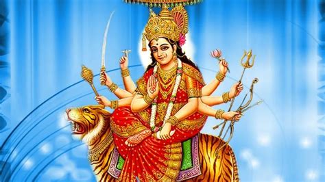 Maa Durga Ji Ki Aarti Lyrics In Hindi Jai Ambe Gauri Maiya Jai Shyama